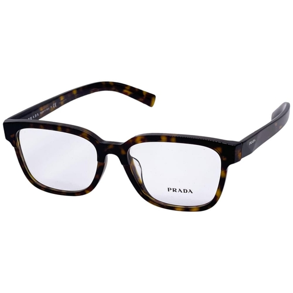 NEW MEN'S RECTANGLE HAVANA EYEGLASSES  PRADA PR04YVF 2AU1O1 NEW PR 04YVF - Picture 5 of 7
